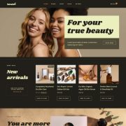 Mẫu website bán mỹ phẩm - Raed