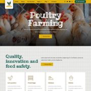 Mẫu website bán hàng sản phẩm nông nghiệp - Ongla