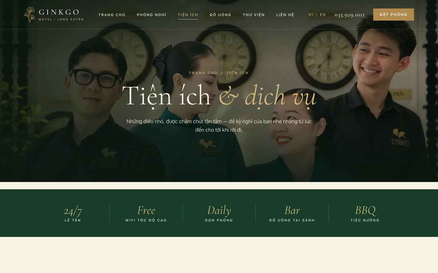 Tiện ích & dịch vụ