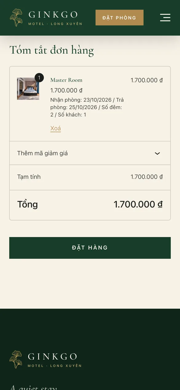 Xác nhận trên điện thoại