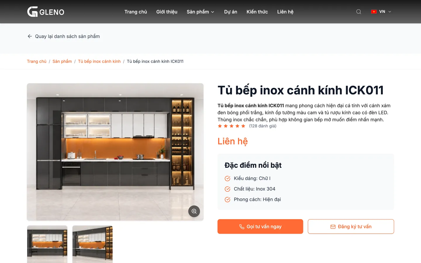 Trang mẫu dẫn thẳng về tư vấn
