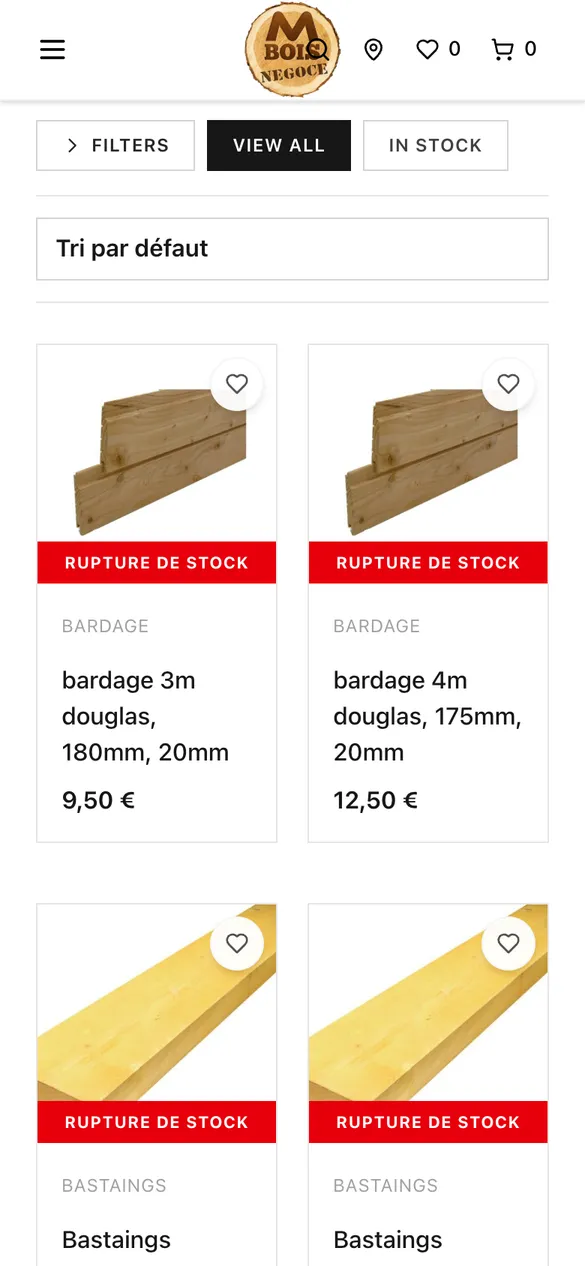 Store on mobile