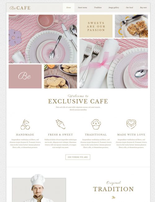 MẪU WEBSITE ẨM THỰC - NHÀ HÀNG - CAFE