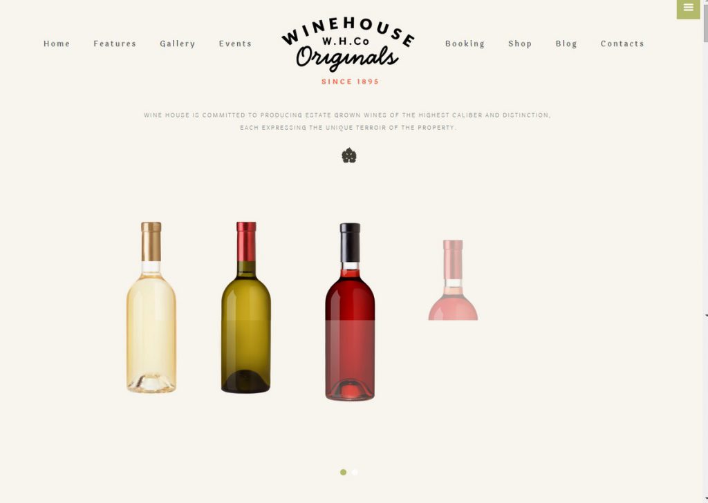 MẪU WEBSITE BÁN HÀNG – BÁN RƯỢU – WINE