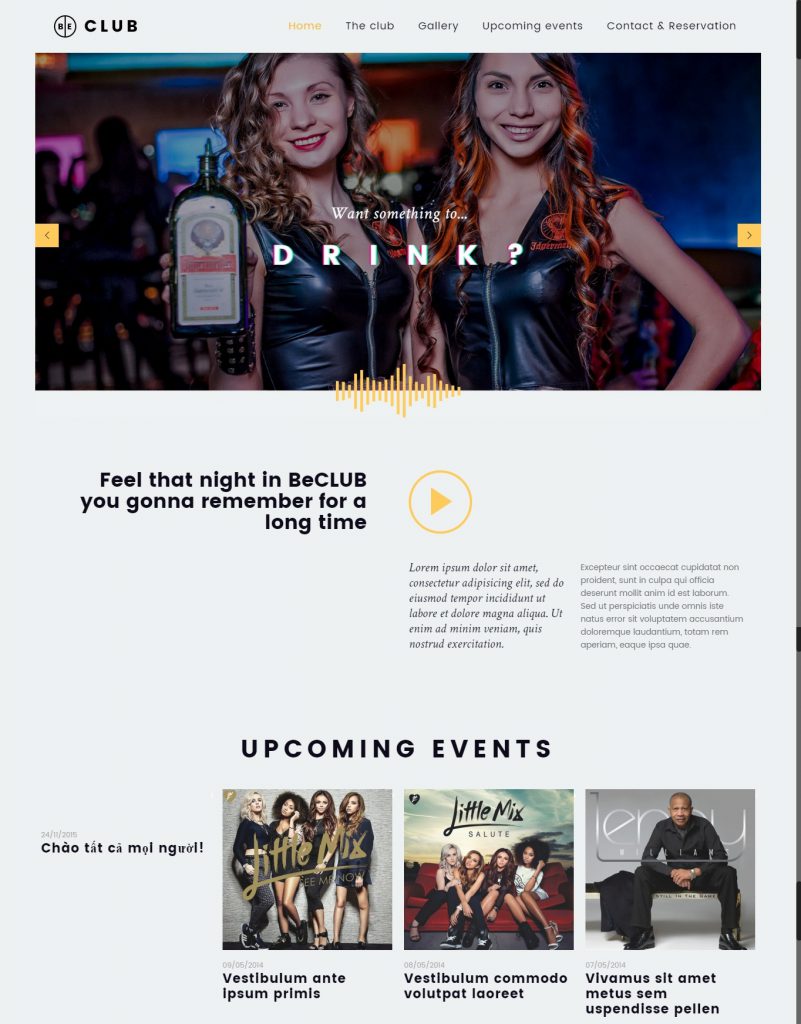 Mẫu website MẪU WEBSITE GIỚI THIỆU DOANH NGHIỆP CLUB – 4449