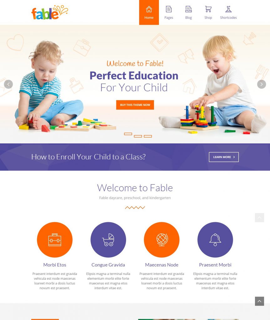 Mẫu website MẪU WEBSITE BÁN HÀNG FABLE – 4469