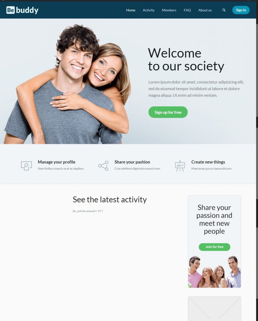 Mẫu website MẪU WEBSITE GIỚI THIỆU DOANH NGHIỆP BUDDY – 4877