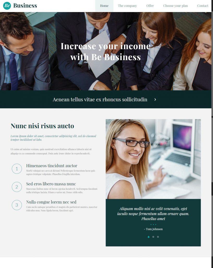 Mẫu website MẪU WEBSITE GIỚI THIỆU DOANH NGHIỆP BUSINESS 2 – 4895