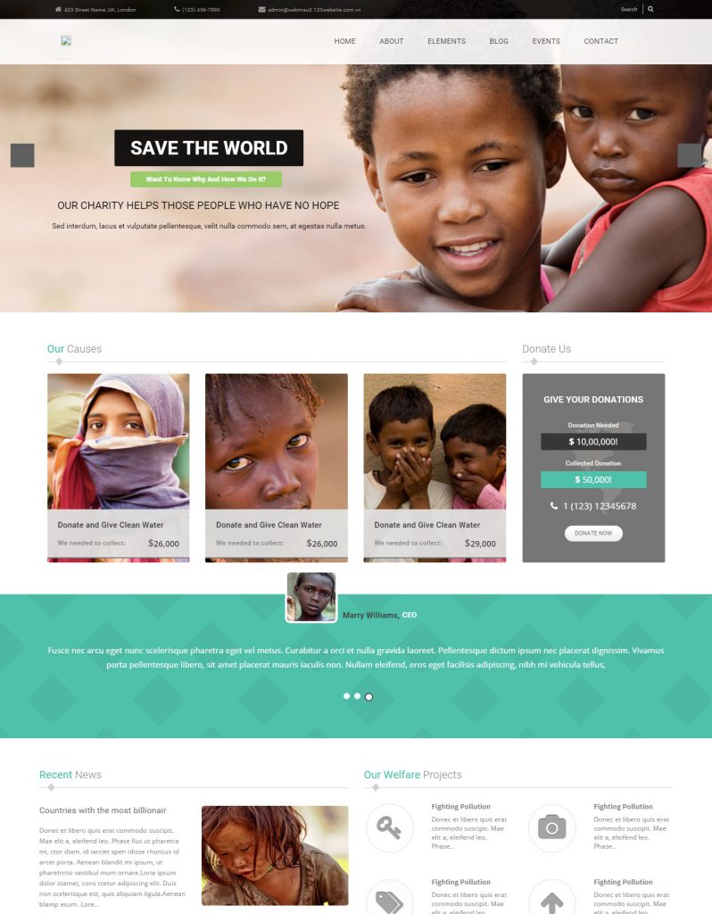Mẫu website MẪU WEBSITE GIỚI THIỆU CÔNG TY