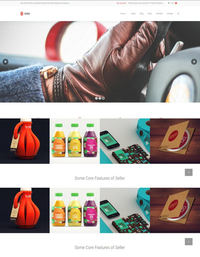 Mẫu website MẪU WEBSITE GIỚI THIỆU DOANH NGHIỆP – SELLER