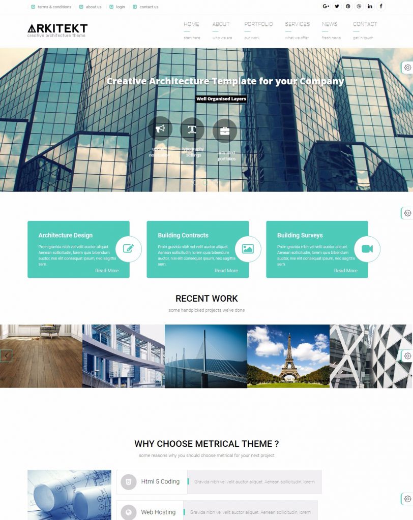 Mẫu website MẪU WEBSITE KIẾN TRÚC – ARTKITEAT