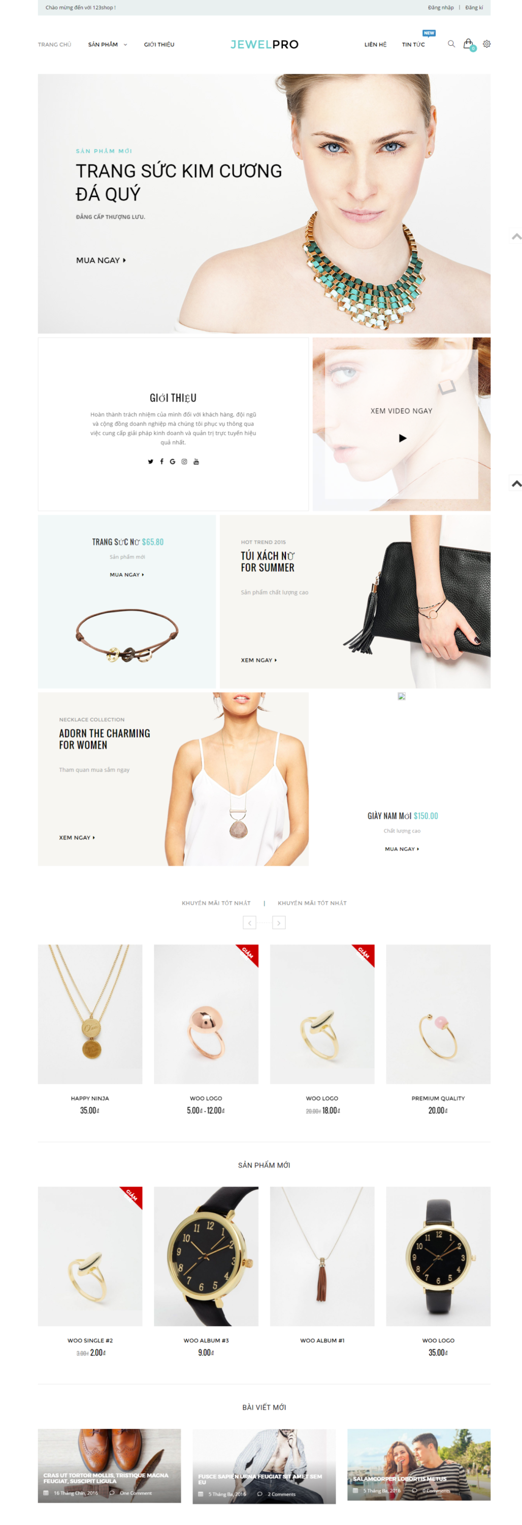 MẪU WEBSITE- Thời Trang- EPRO2