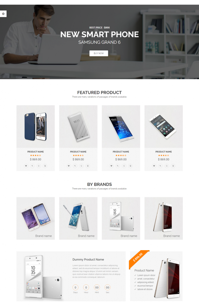 Mẫu website MẪU WEBSITE BÁN HÀNG – SUBAS