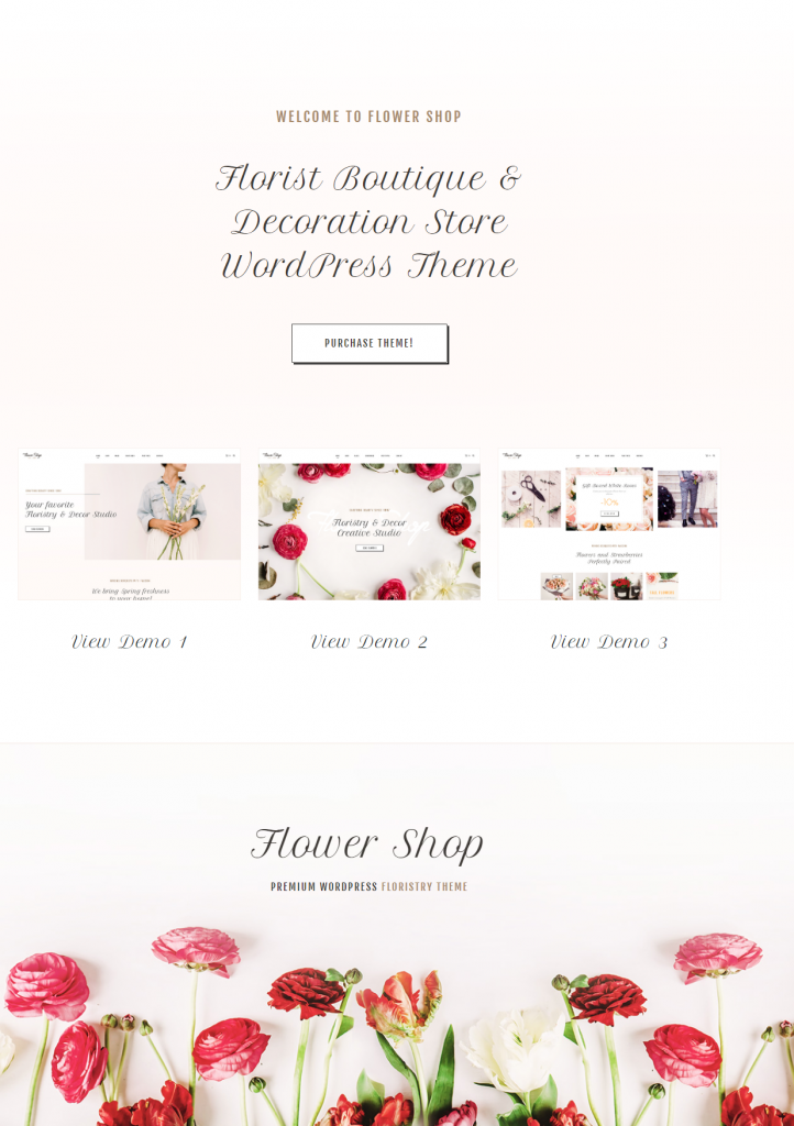 Mẫu website MẪU WEBSITE BÁN HOA – Flower Shop