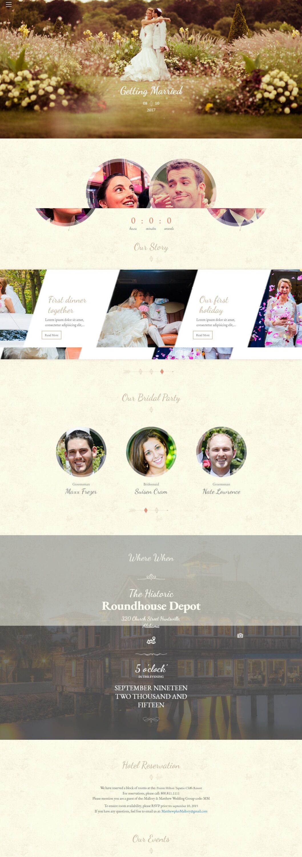 MẪU WEBSITE GIỚI THIỆU DỊCH VỤ – CƯỚI – BEST DAY