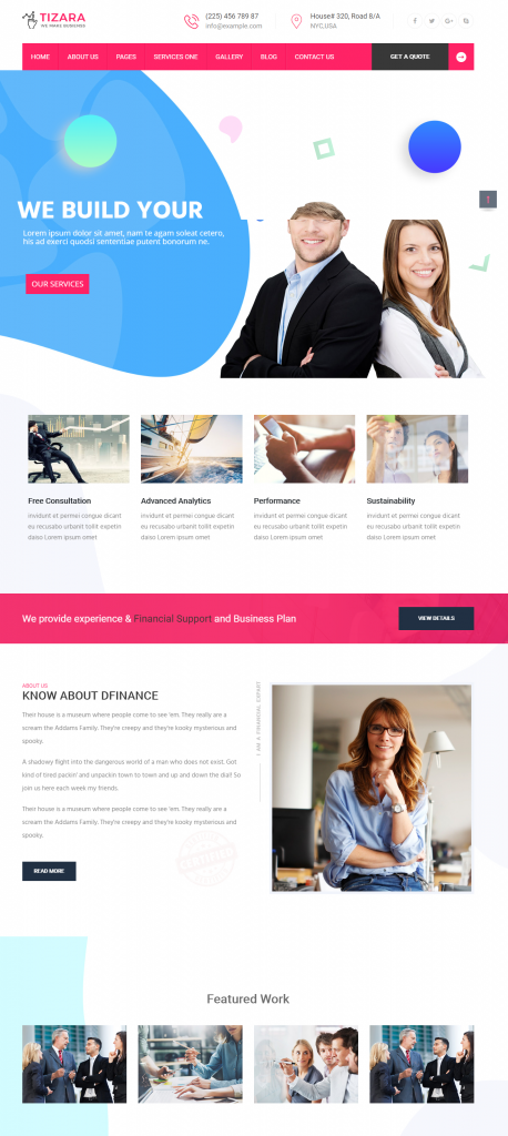 Mẫu website MẪU WEBSITE CÔNG TY LUẬT – TIZARA