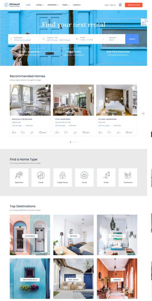 Mẫu website MẪU WEBSITE DU LỊCH -RENMAP TRAVEL