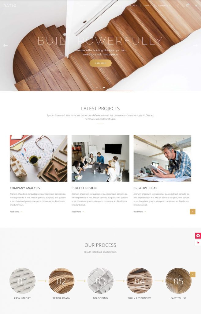 Mẫu website MẪU WEBSITE Thiết Kế Xây Dựng Home Decor