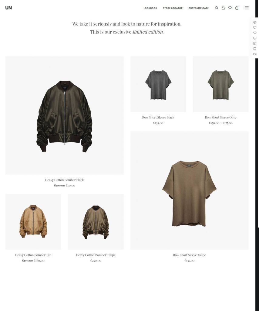 Mẫu website MẪU WEBSITE Shop Thời Trang -Uncode 4