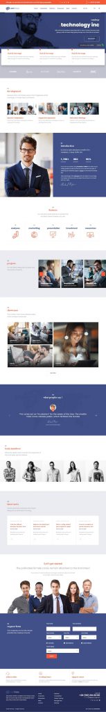 Mẫu website MẪU WEBSITE DỊCH VỤ CÔNG TY – OUN COROP