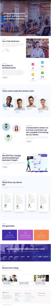 Mẫu website MẪU WEBSITE GIỚI THIỆU CÔNG TY – ComDigital