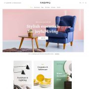 Mẫu Website Bán Hàng Nội Thất - Shoppo