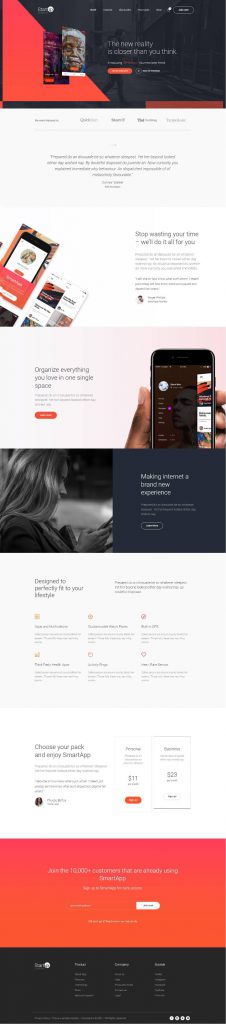 Mẫu Website Giới Thiệu Công Ty – Startup