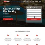 Mẫu Website Khách Sạn - Wealth