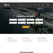 Mẫu Website Cho Thuê Xe - Ireca 4