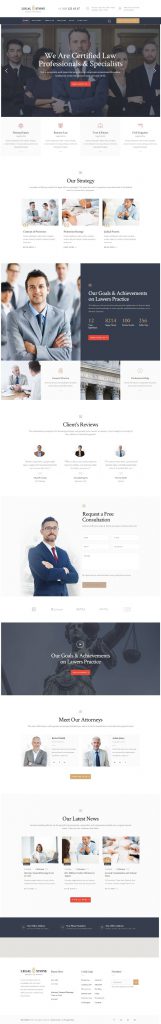 Mẫu Website Công Ty Luật – Legal Stone