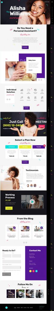 Mẫu Website Giới Thiệu Công Ty – A.Williams