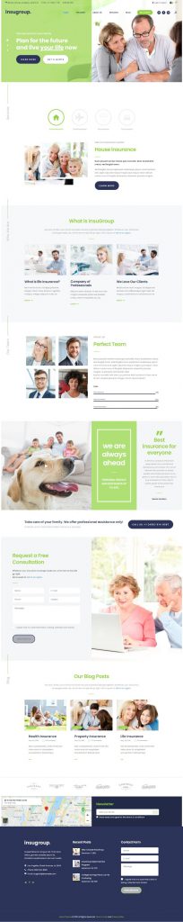 Mẫu Website Giới Thiệu Công Ty – Insugroup