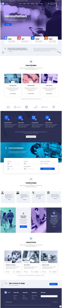 Mẫu Website Giới Thiệu Công Ty IT – Setech