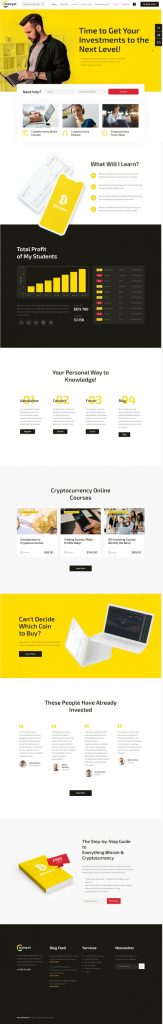 Mẫu website Website Tài Chính -Monyxi