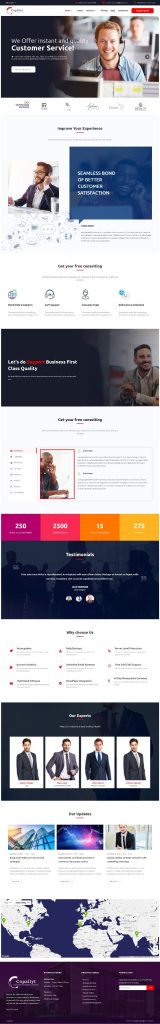Mẫu website Website Tài Chính -Copallyt