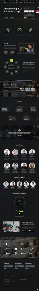 Mẫu website Website Tài Chính -Bitpal