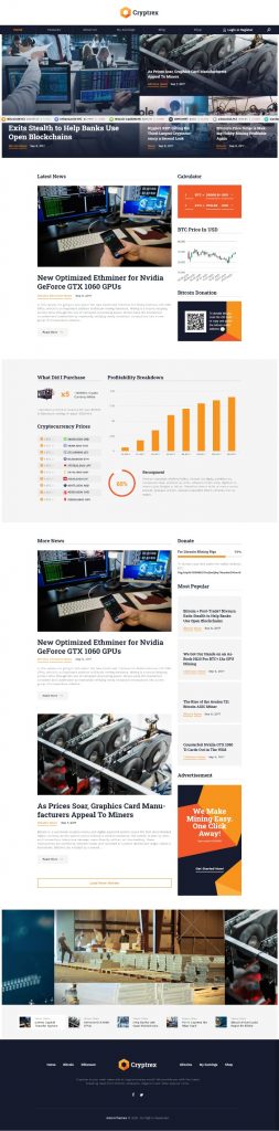 Website Tài Chính -Cryptrex