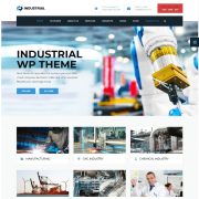 Mẫu Website Giới Thiệu Công Ty Công Nghiệp - Industrial 3