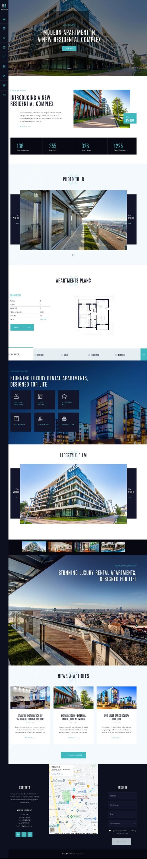 Mẫu Website LandingPage Bất Động Sản Windsor