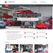 Mẫu Website Giới Thiệu Dịch Vụ Sửa Chữa Xe Carshire
