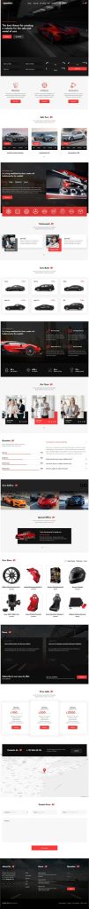 MẪU WEBSITE BÁN XE – QUATTRO