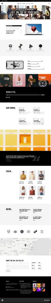 Mẫu Website Giới Thiệu Dịch Vụ Công Ty BoldLab