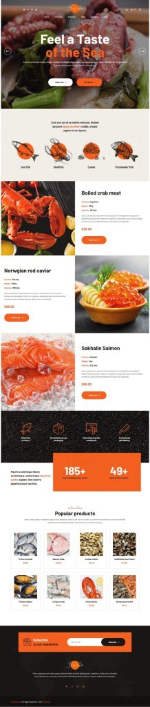 Mẫu website bán hàng – Bubulla