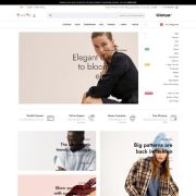 Mẫu website bán hàng thời trang - Clotya