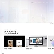 Mẫu website bán hàng công nghệ - Company Home – Deon