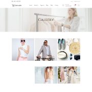 Mẫu website bán hàng thời trang - Gallery – Fashionable