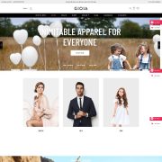 Mẫu website bán hàng thời trang - Gioia – Modern Fashion Shop