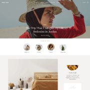 Mẫu website bán hàng thời trang - Home Simple – La–féminité
