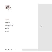 Mẫu website bán hàng thời trang - Left Menu Home – Audrey
