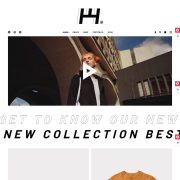 Mẫu website bán hàng thời trang - Shop Minimal – Haaken